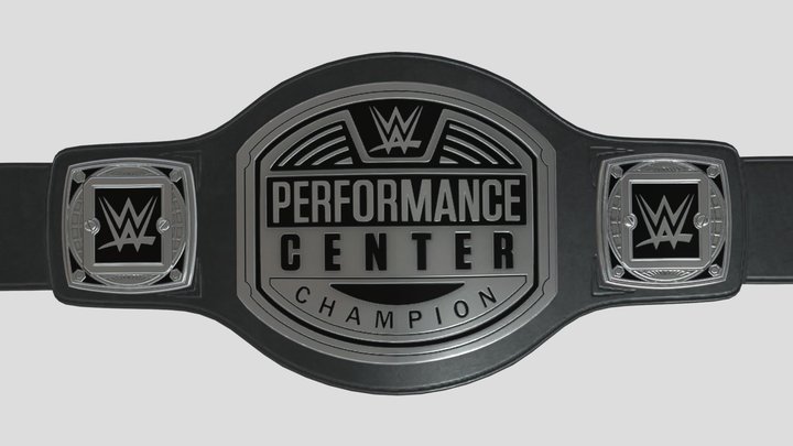 WWE - PERFORMANCE CENTER CHAMPION BELT – Kostenloses 3D-Modell STL