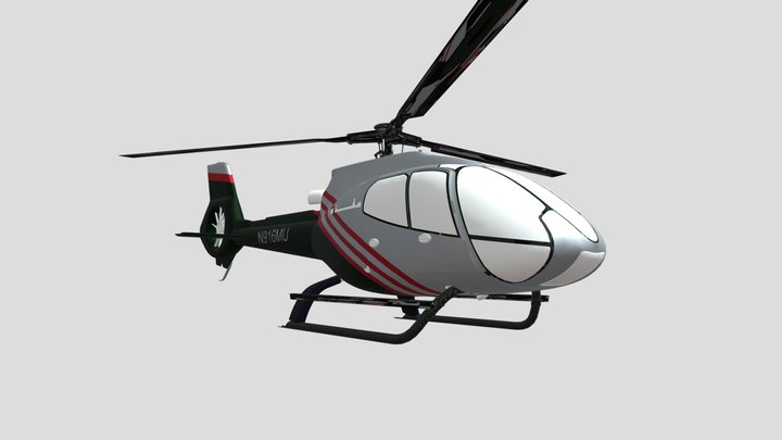 Rizaldi Helicopter 3D Model