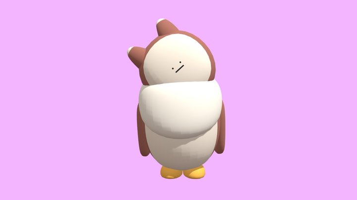 Owl 3D Model