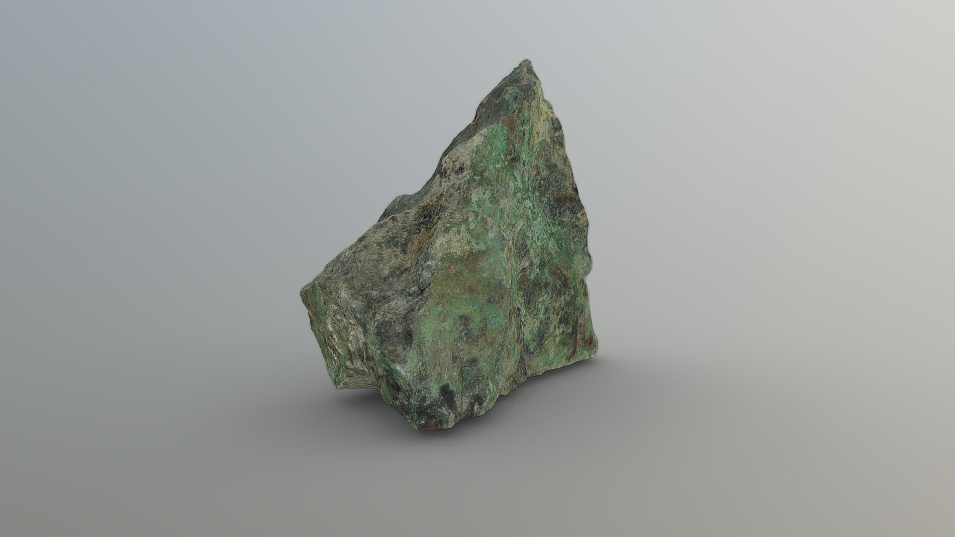 Mineral specimen - copper carbonate