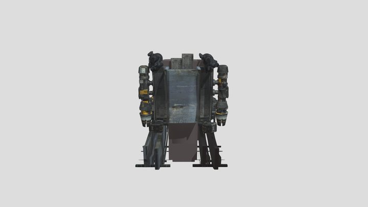 male_09 toilet 3D Model
