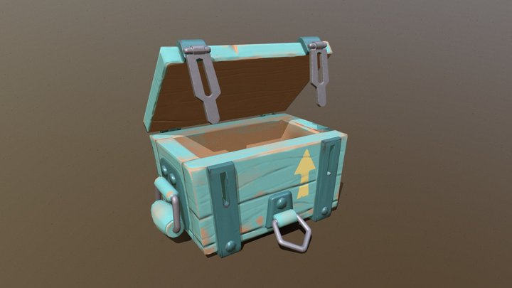 [STUDENT PROJECT] - Boom Beach: Frontlines CHEST 3D Model