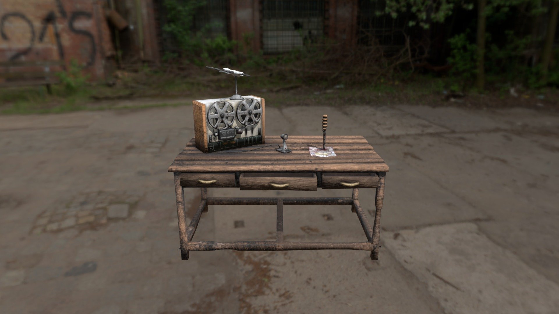 Radio Download Free 3D model by AdamBetts [fb688e1] Sketchfab