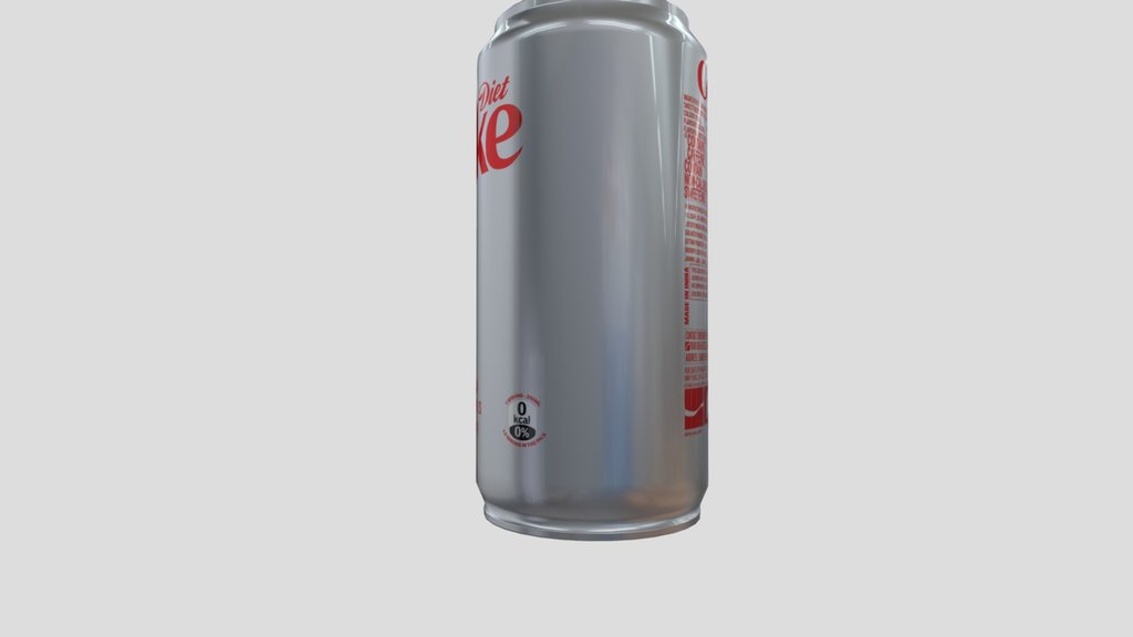 Diet coke can