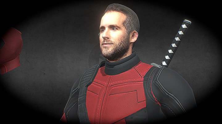 Deadpool | Ryan Reynolds | 3D Model 3D Model