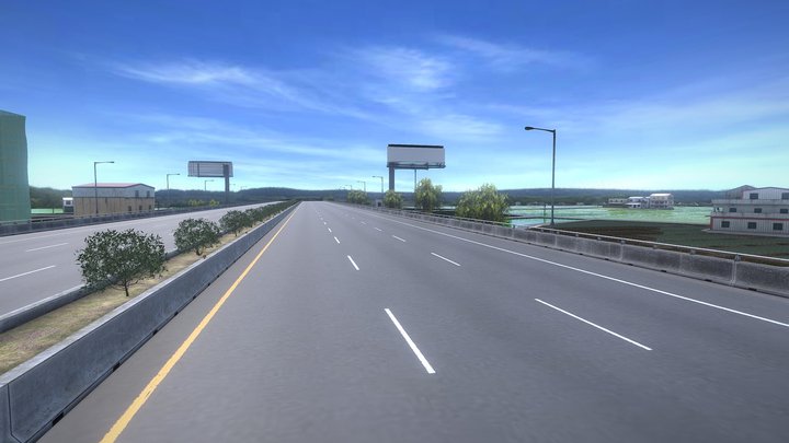 TW_highway 3D Model