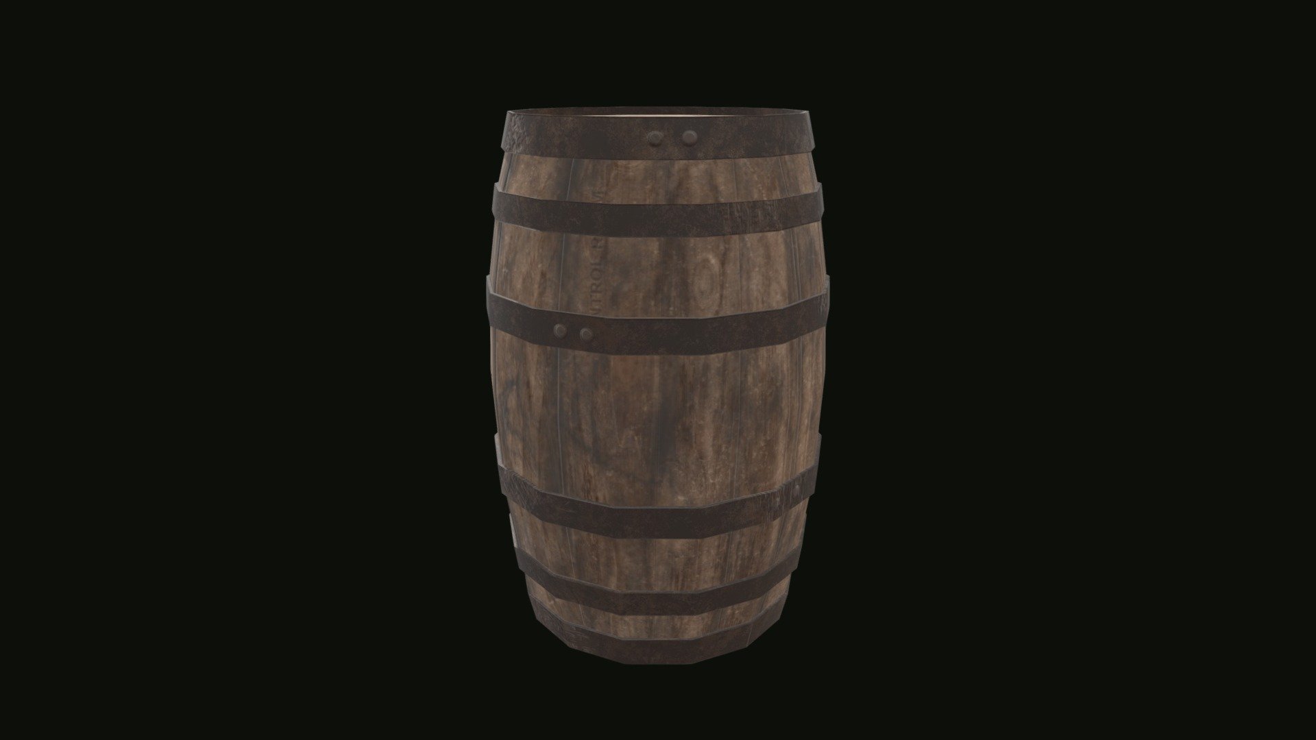Barrel Pirate Ship Download Free 3D Model By JiselGalloza fb6c229