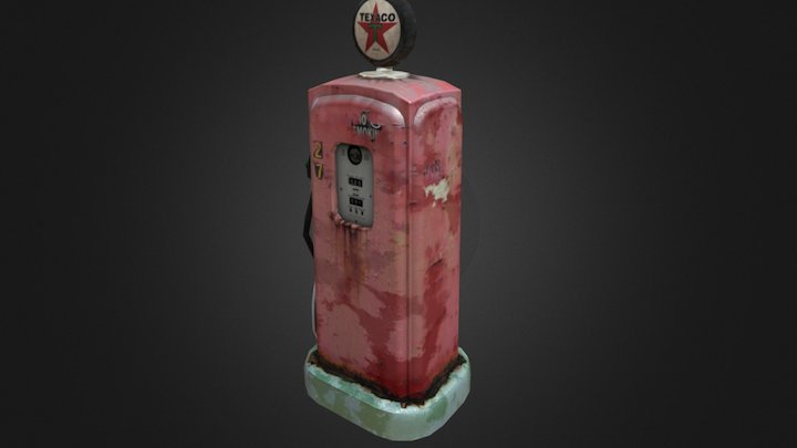 MH Gasstation 3D Model
