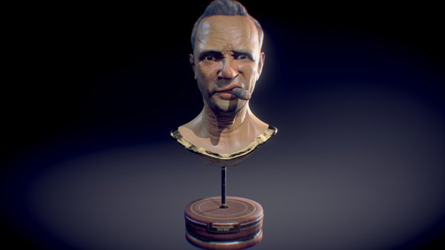 Seargent Major 3D Model