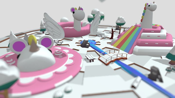 Inflatable Design (Unicorn Collection) 3D Model