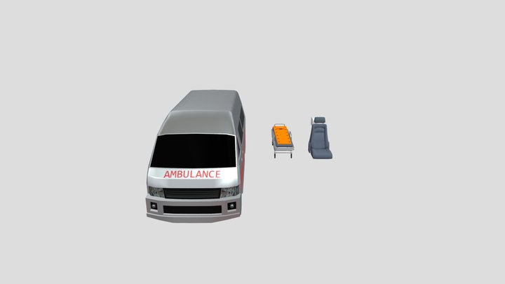 Ambulance 3D Model
