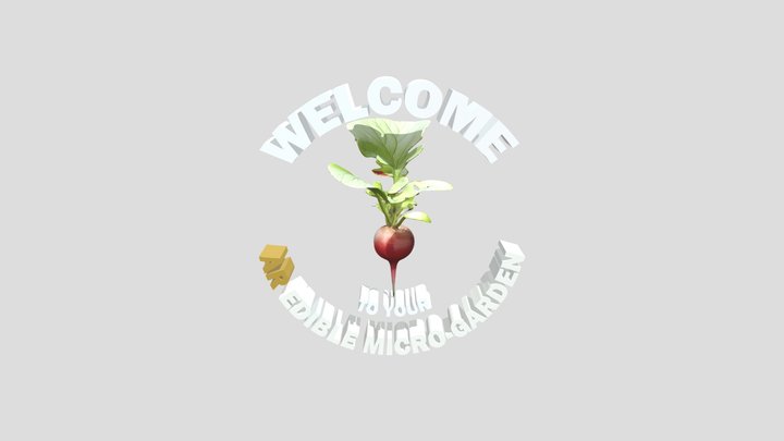 Garden Welcome Sign