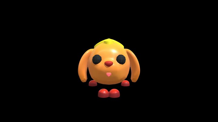 Adopt Me Corn Doggo 3D Model