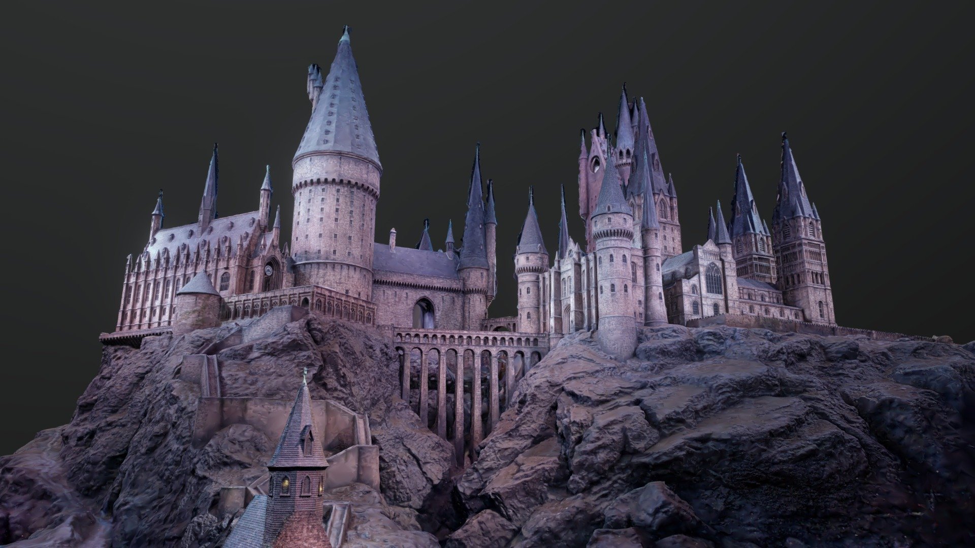 Harry Potter Hogwarts newest Castle 3D