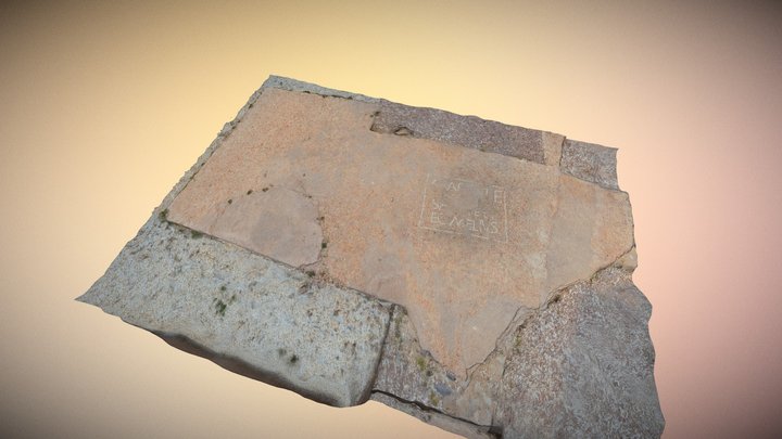 Santuario púnico-romano Atargatis (Cartagena) 3D Model