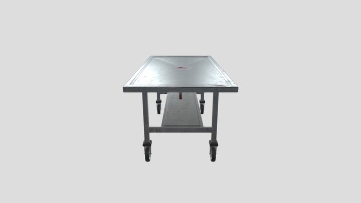 Dissection Table 3D Model
