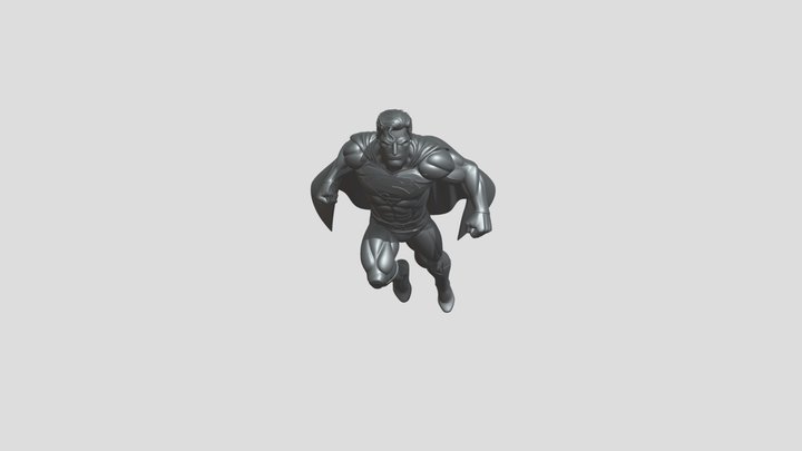 Superman 3D Model