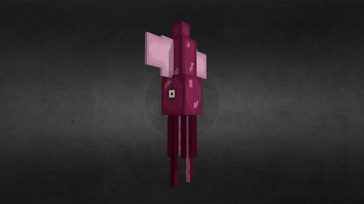 Jumbo Squid 3D Model