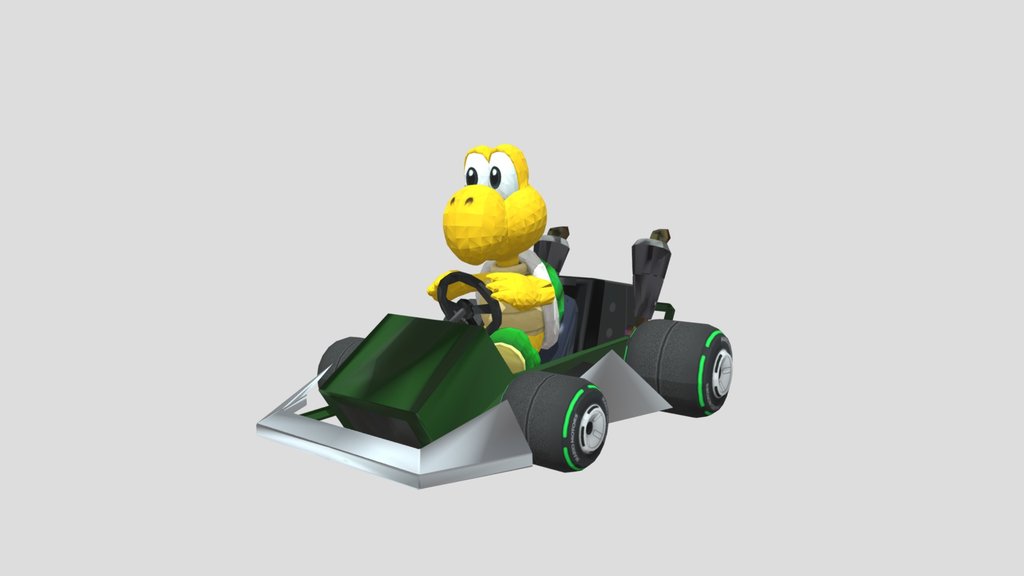 Koopa troopa Karts (for racing Games/Mod)
