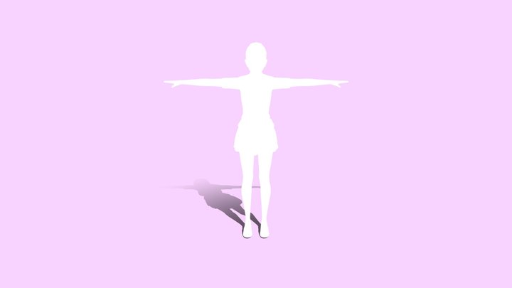 Yandere 3D Model