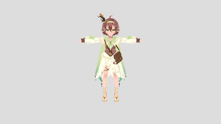 Faelie Fallwood 3D Model
