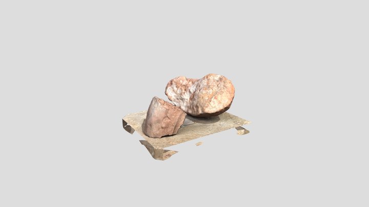 Fragmen Stupa 3D Model