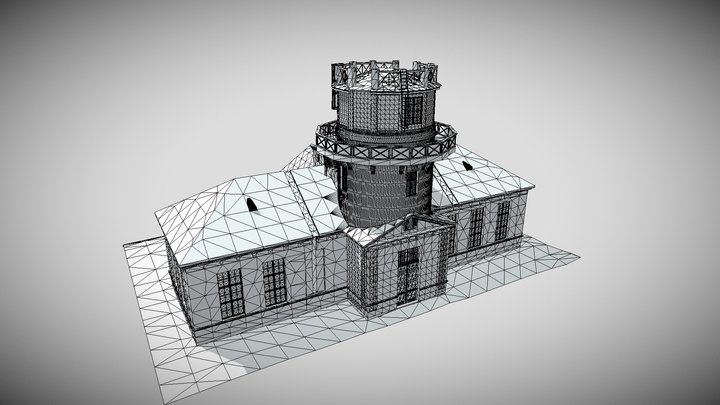 Tartu Old Observatory 3D Model