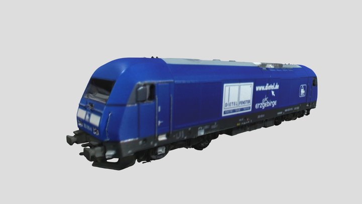 German Siemens ER20 Class 253 Pressnitztalbahn 3D Model