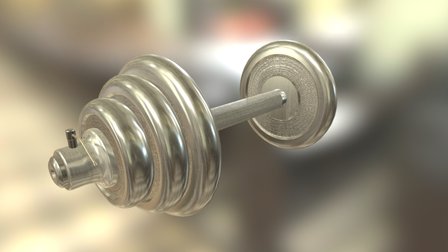 Dumbbell 3D Model