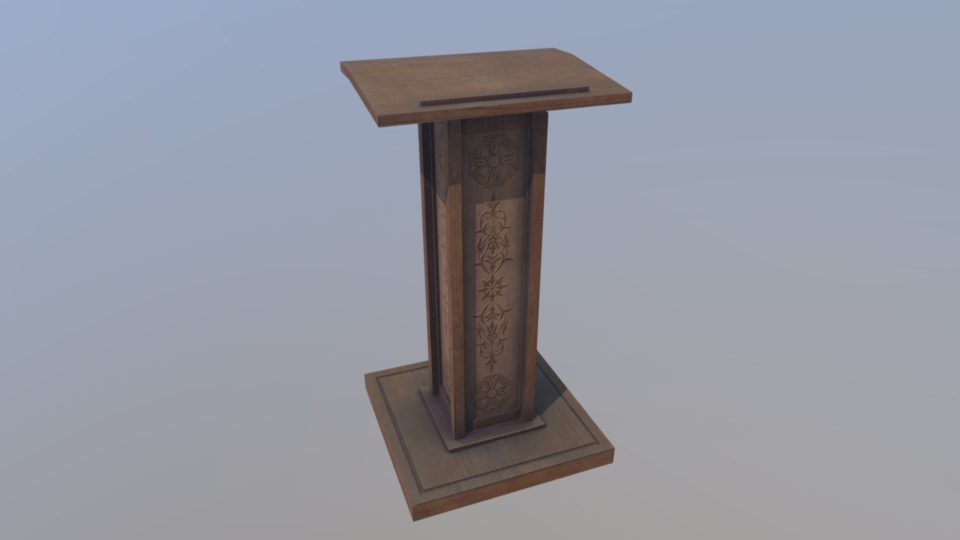 Book Stand Download Free 3D model by jba41662 [fb78426] Sketchfab