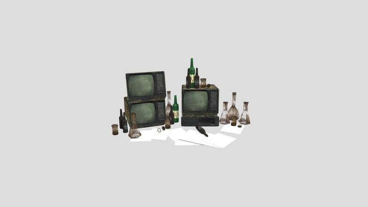 1GGP03_Foroutan_Kasra_Model_3SimpleProps 3D Model