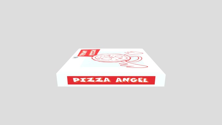 Pizza Angel Box (Made by JYStudios) 3D Model