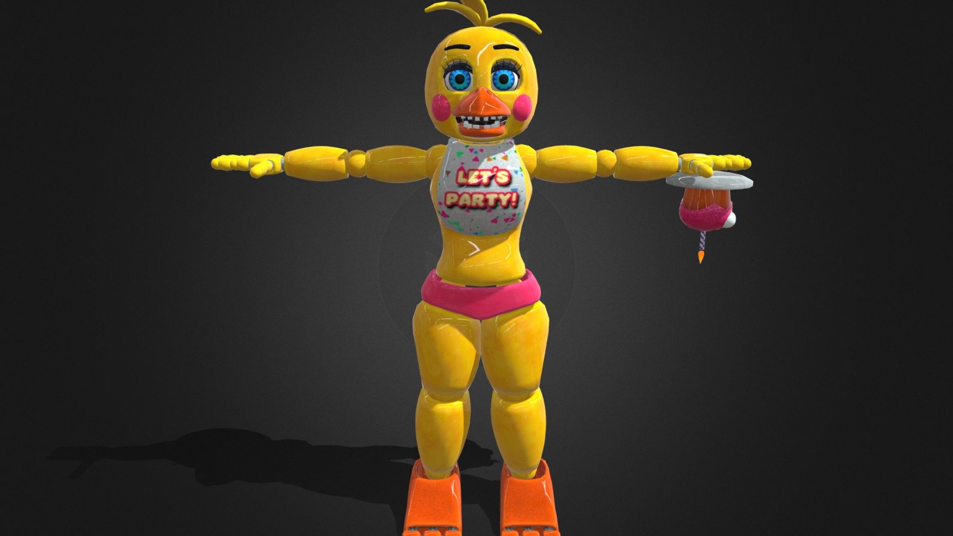 pix Fnaf Ar Highscore Toy Chica toy chica fnaf ar download free 3d.