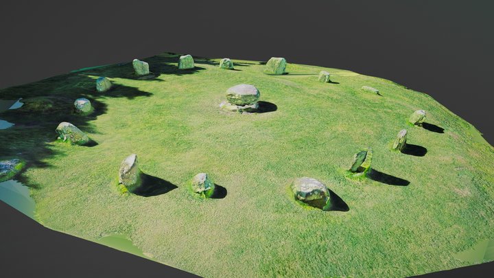 Kenmare Stone Circle 3D Model