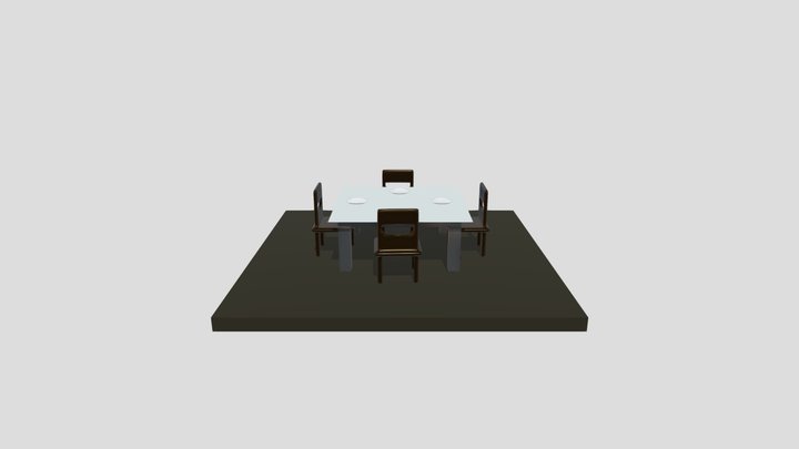 Mesa De Jantar 3D Model