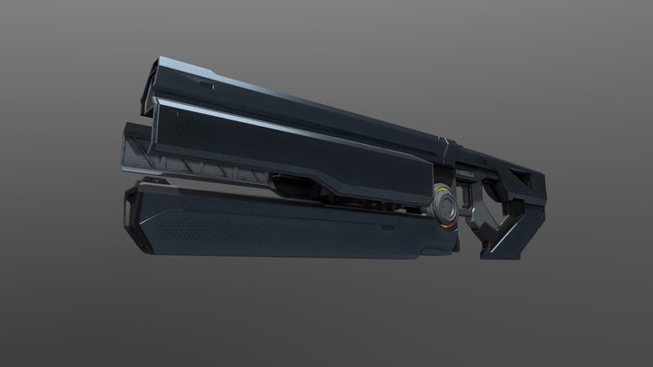 Halo Infinite Heat Wave Recreation 3D Model