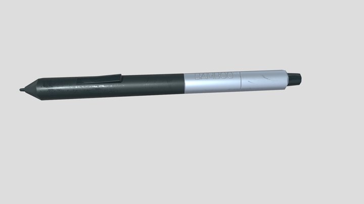 Bamboo Pen 3D Model
