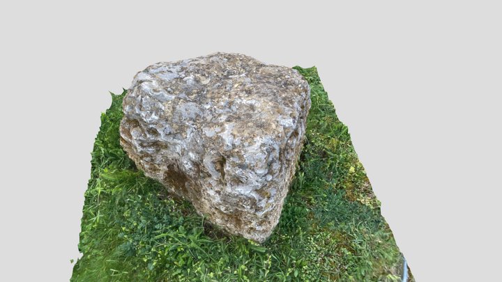 Simple stone - no cleanup 3D Model