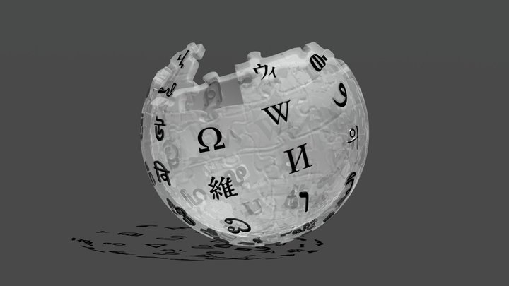 Wikipedia 3D Model