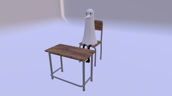 punpun scene 3D Model