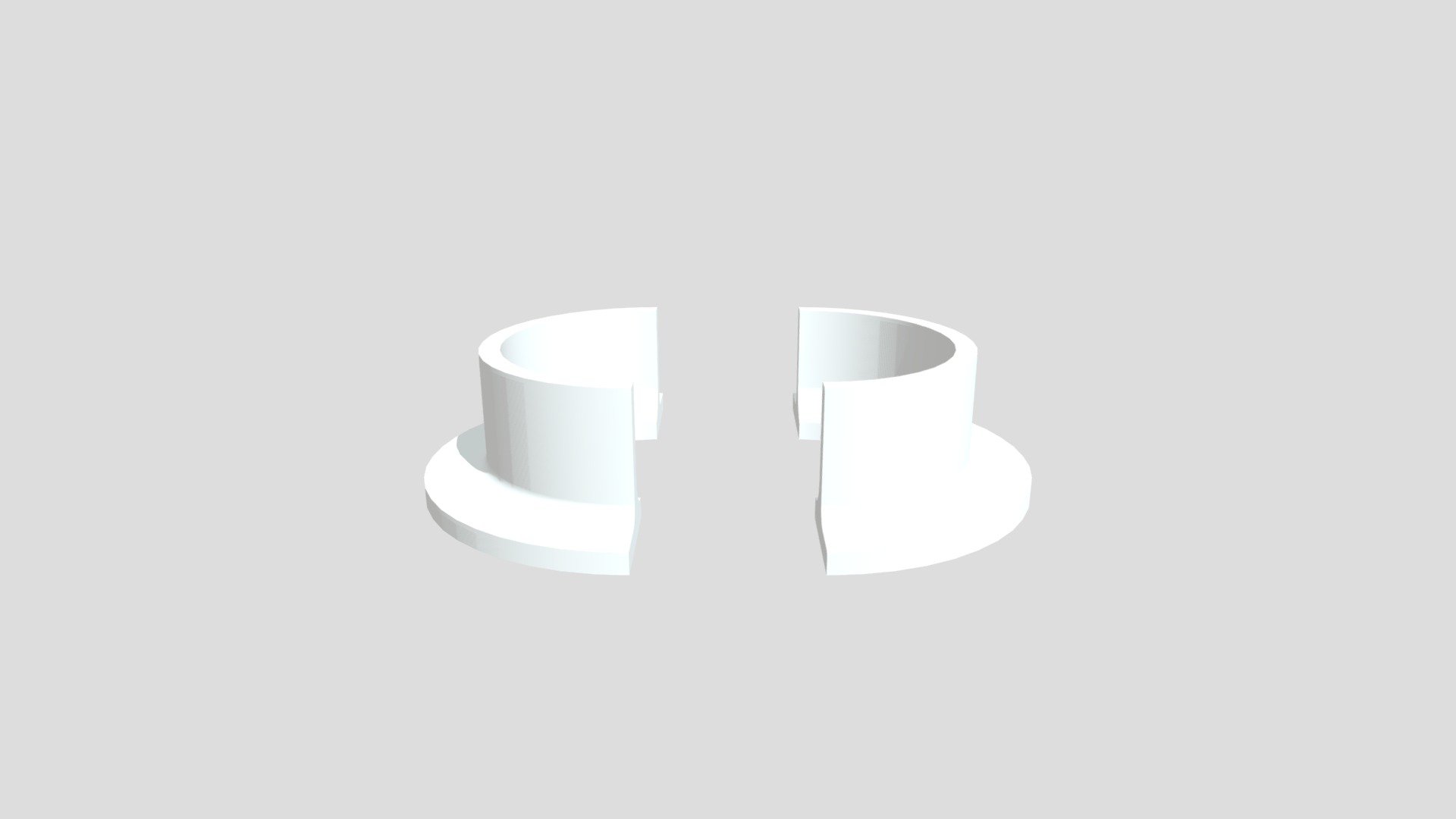 Hole cover for BOB letters v4 — Sketchfab embed 3D viewer
