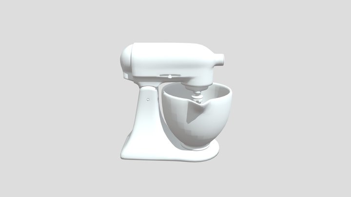 Kitchenaid Mixer 3D Model