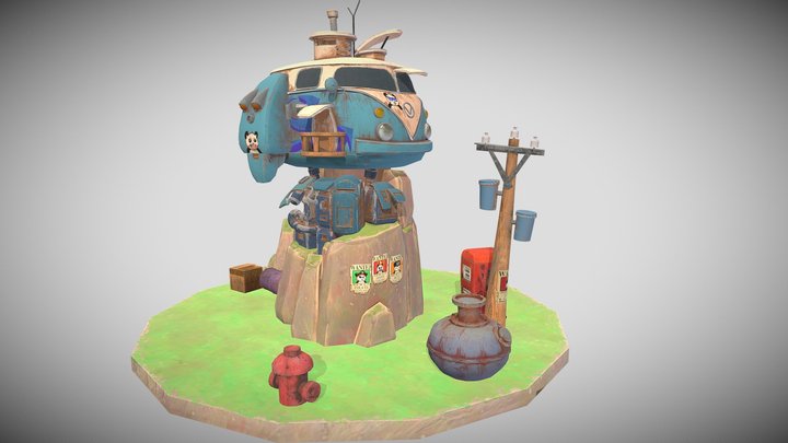 wildness house 3D Model