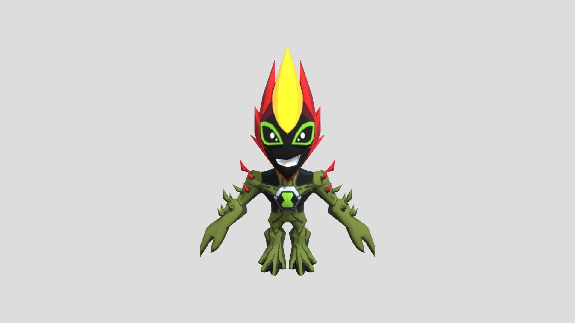 SwampFire Nano Figure