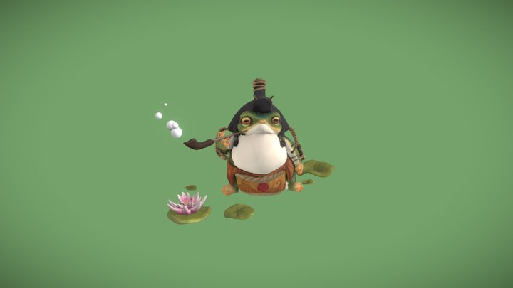 Sumo Chief 3D Model