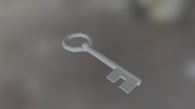 Key [UnTextured] 3D Model