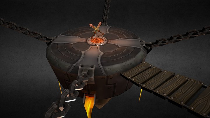 Scorched Vault 3D Model