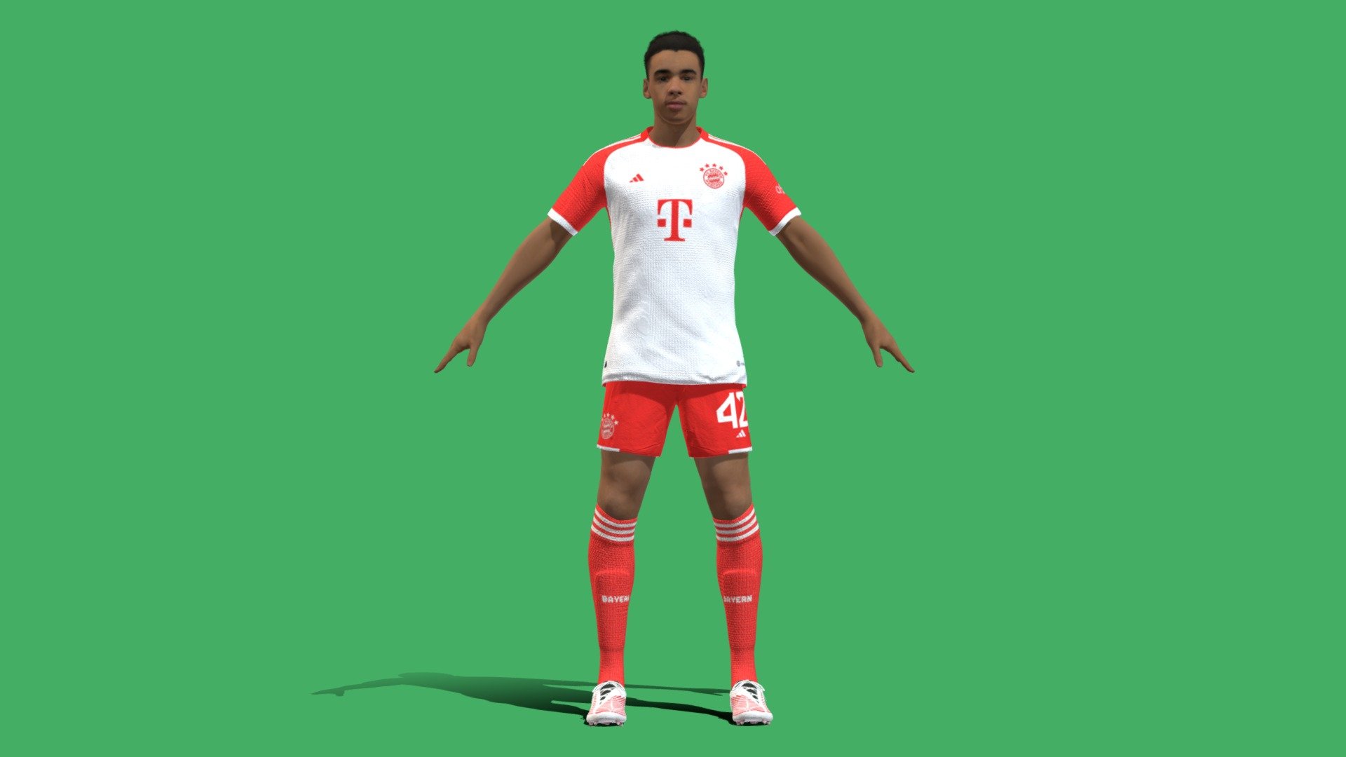 3D Rigged Jamal Musiala Bayern Munich 2024 3D Model By Tranduytankts   709c897ce802453790d5e33290e8a910 