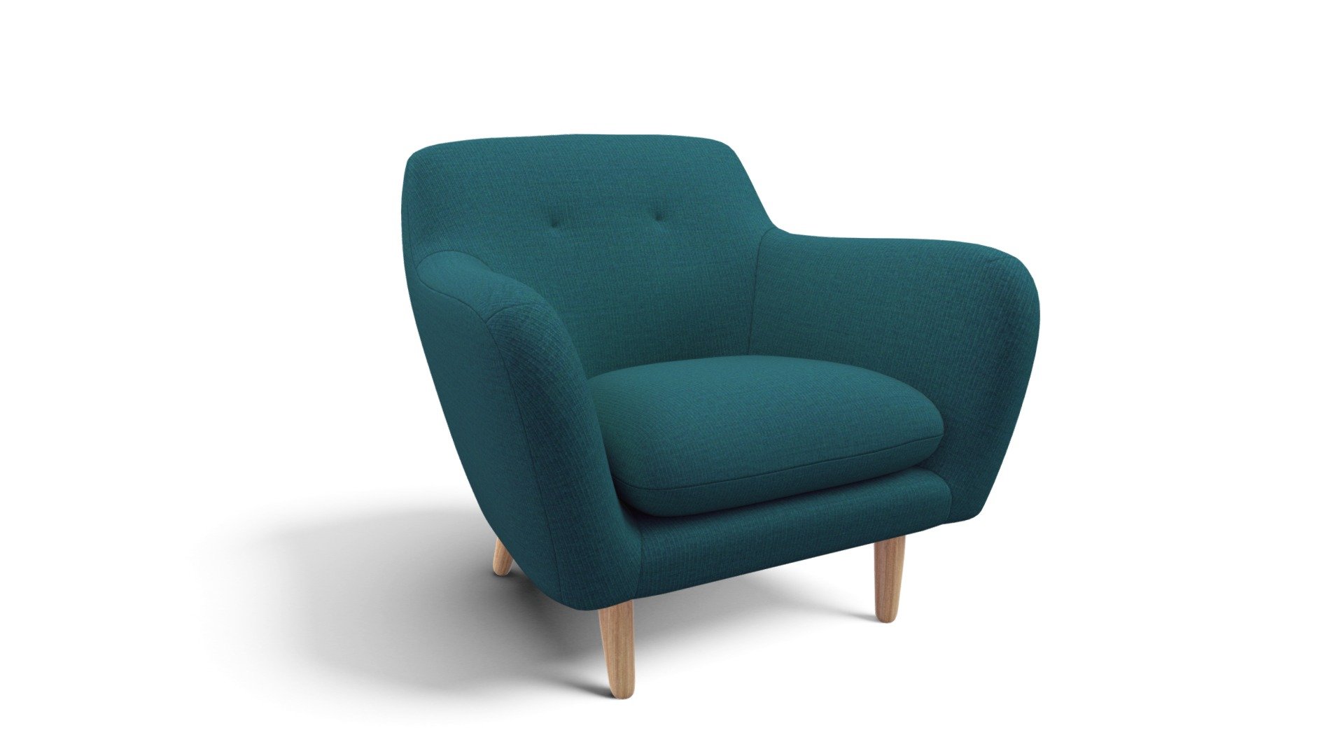 Dylan Armchair, Mineral Blue