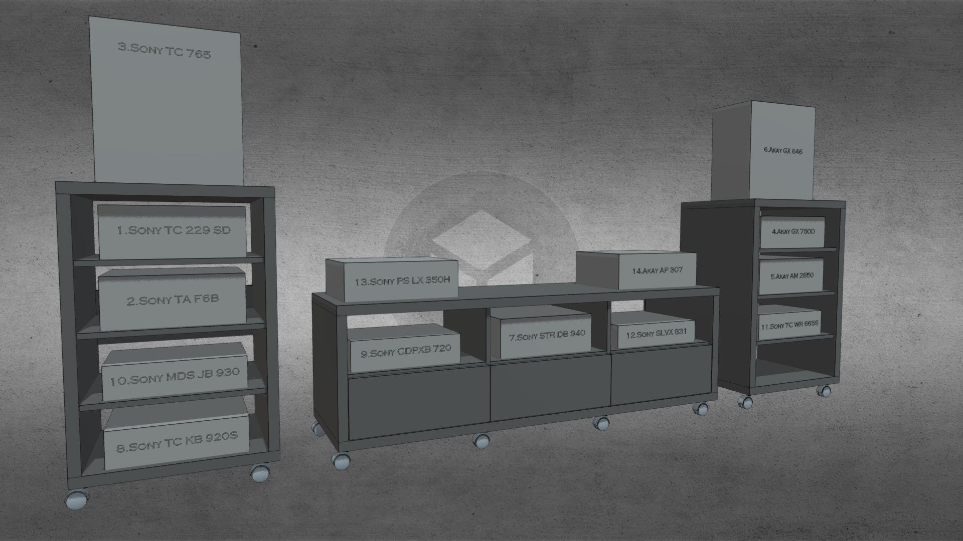 Living V3 G.M. — Sketchfab embed 3D viewer